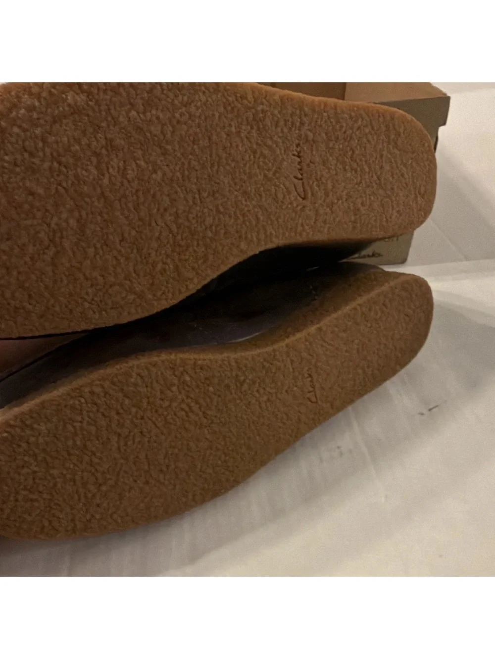 Clarks Brown Leather Chukka Wallabee Boots